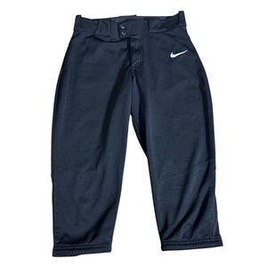 Nike Team Black Softball Pants Women's Sz S